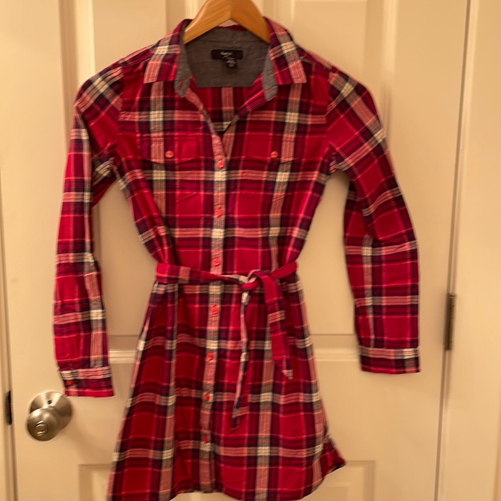 Gapkids plaid dress